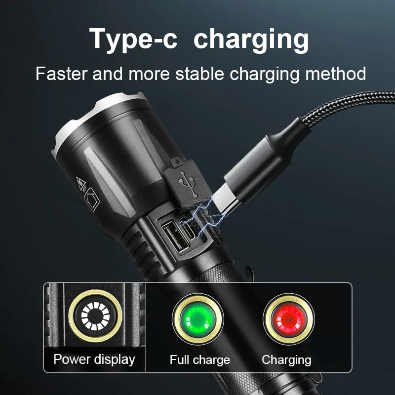 Linterna led potente